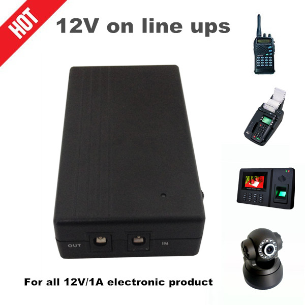 12V/1A DC on line UPS